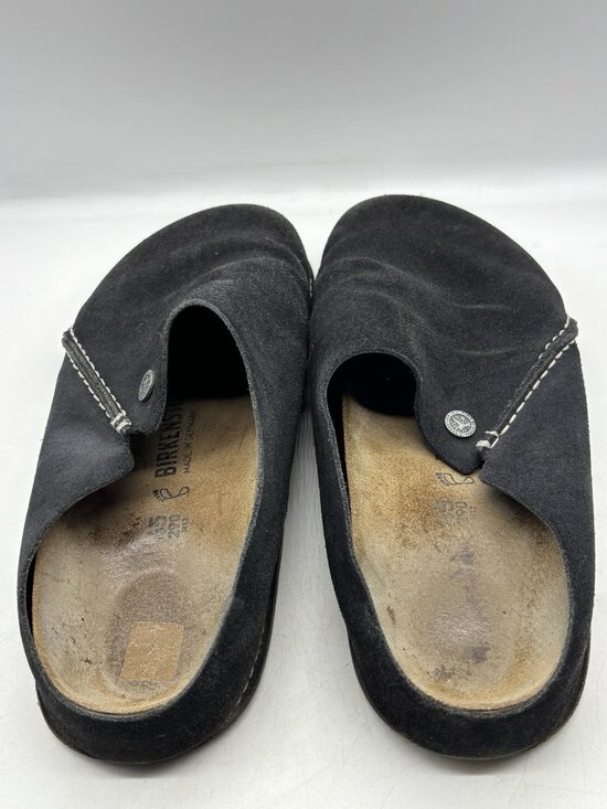 Birkenstock Zermatt Premium Suede Leather Clog Shoes Men\'s size 12 EU 45 Black main image 9